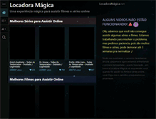 Tablet Screenshot of locadoramagica.net